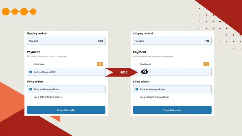 OnlyWeb Payment Method Rules