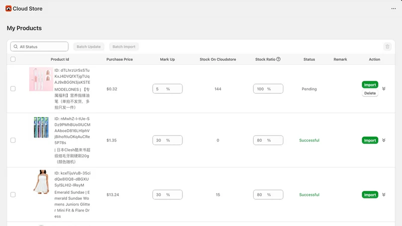 Cloud Store Dropshipping