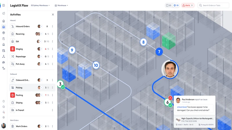3DLogistiX Integration
