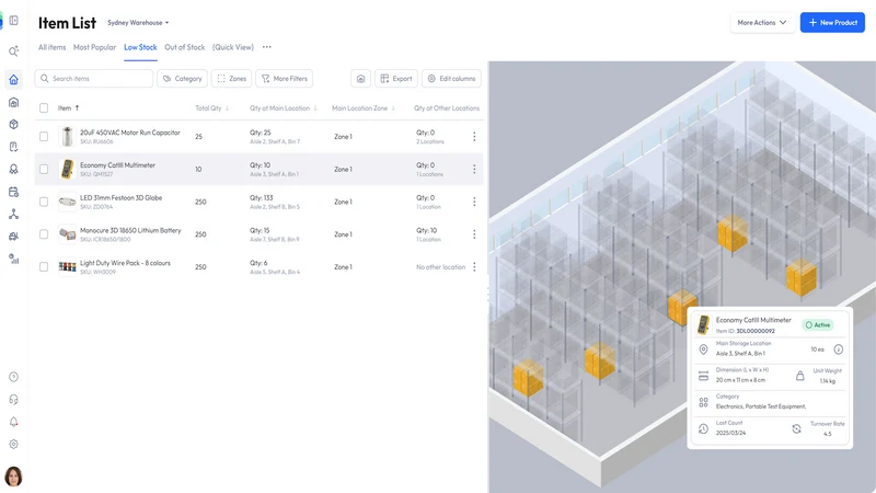 3DLogistiX Integration