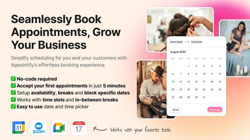 Appointify: Your Booking App