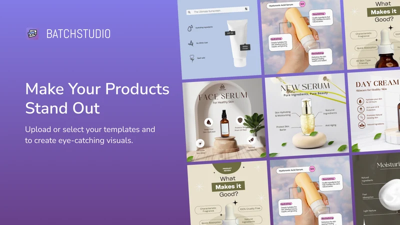 BatchStudio: AI Product Images