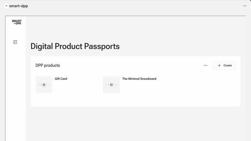 SmartDPP: Digital Passports