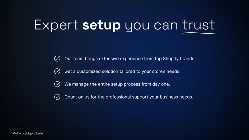 Motiv: Store Credit Offers