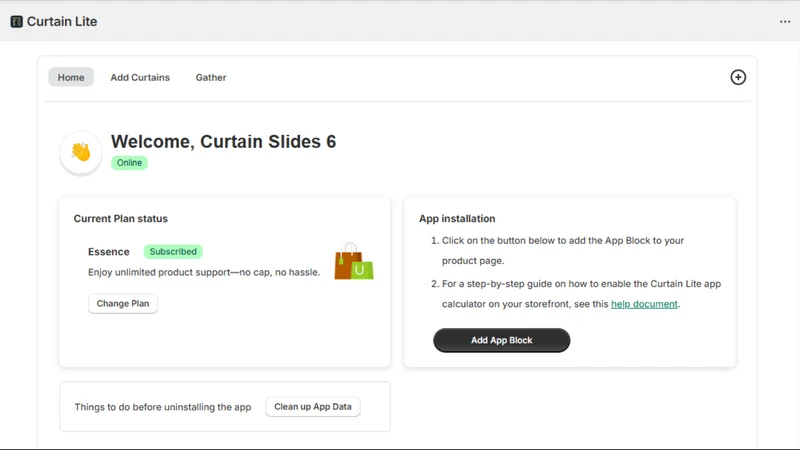 InterioApp Curtains