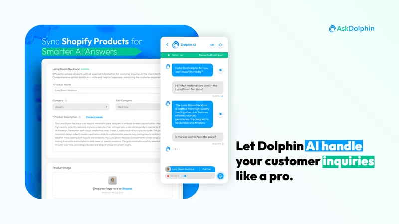 AskDolphin ‑ Live Chat & AI