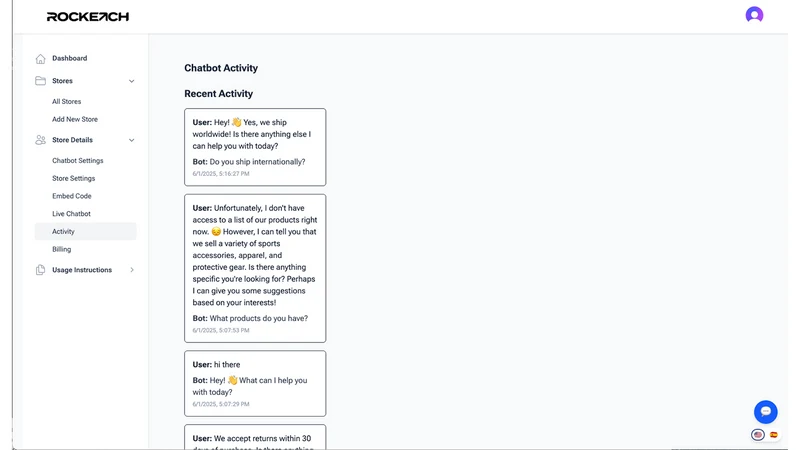 Rocketch Support Assistant