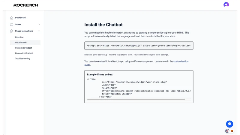 Rocketch Support Assistant