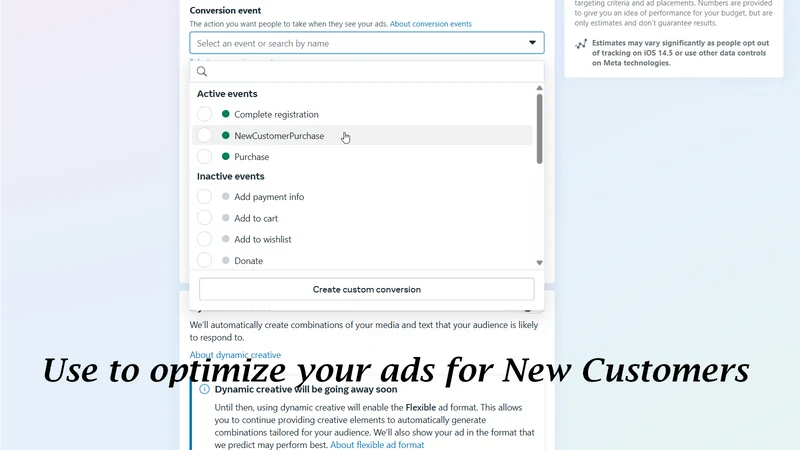 Facebook New Customer Tracking
