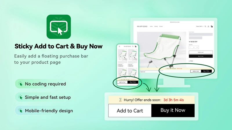 MX Sticky Add to Cart