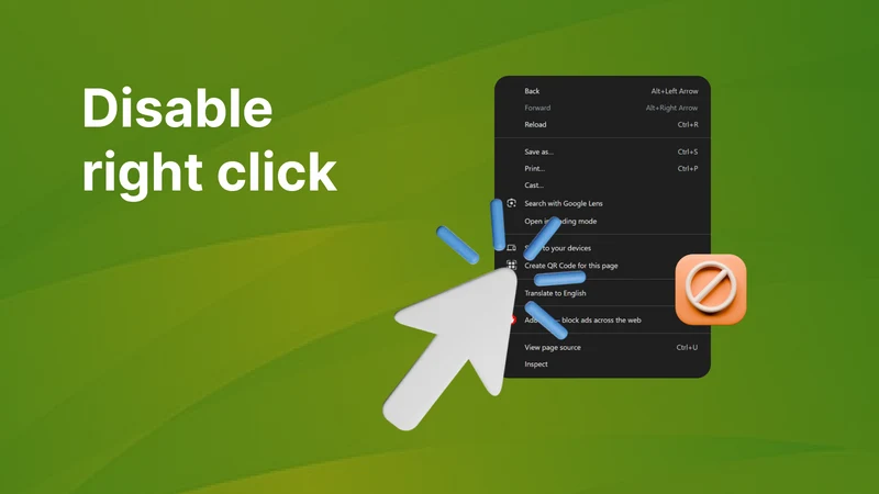 Disable Right Click AntiTheft