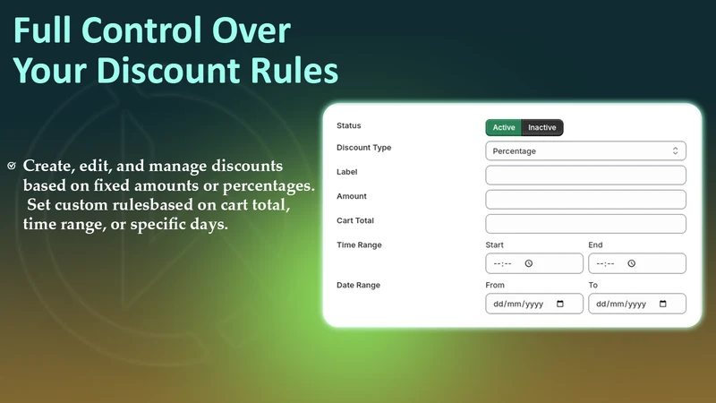 WBL ‑ Time Based Discounts