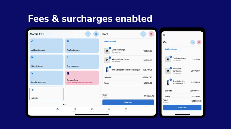 Surchi: Fees and Surcharges