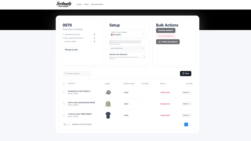 Scribeefy By Store & Supply
