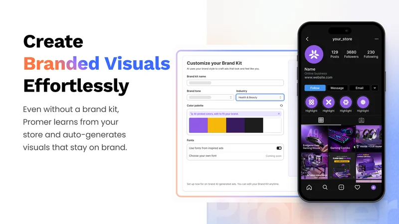 Promer AI Ads Creative/Meta Ad