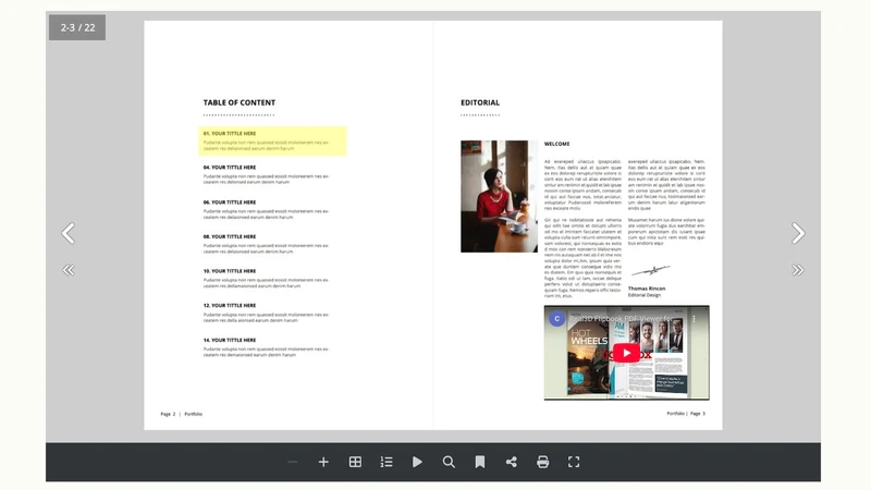 Real3D: Flipbook & PDF Catalog