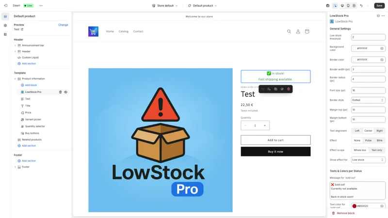 LowStock Pro