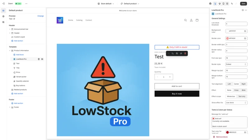 LowStock Pro