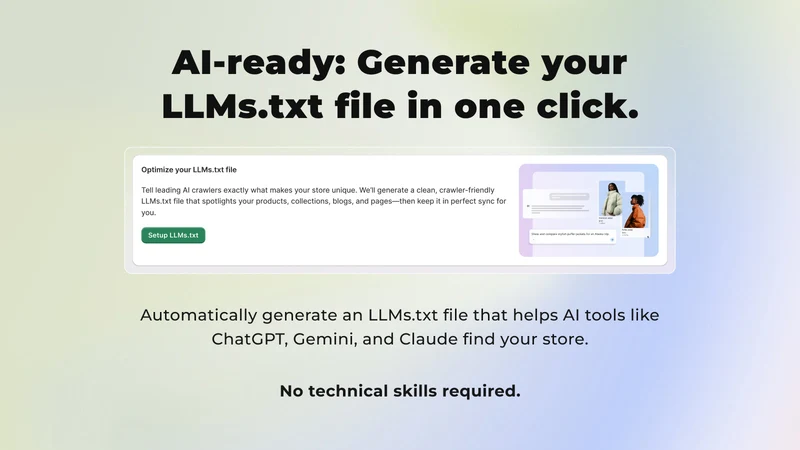 LLMs.txt, AI Search optimizer