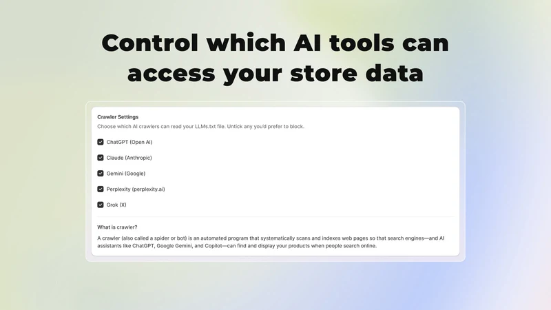 LLMs.txt, AI Search optimizer