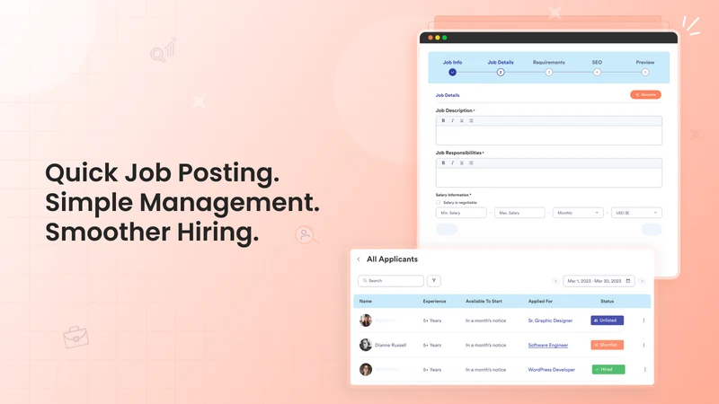 Jobly: Job Posting Career Page