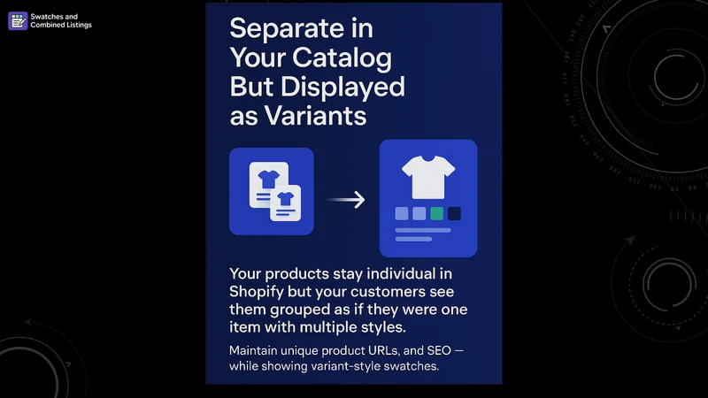 Swatches and Combined Listings