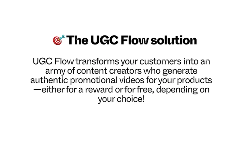 UGC Flow
