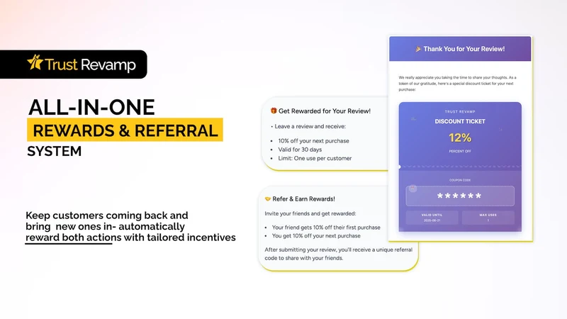 Trust Revamp ‑ Product Reviews