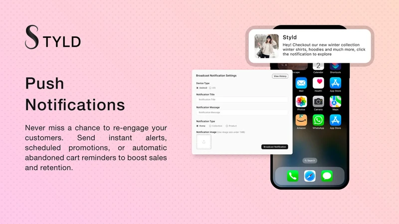 Styld ‑ Mobile App Builder