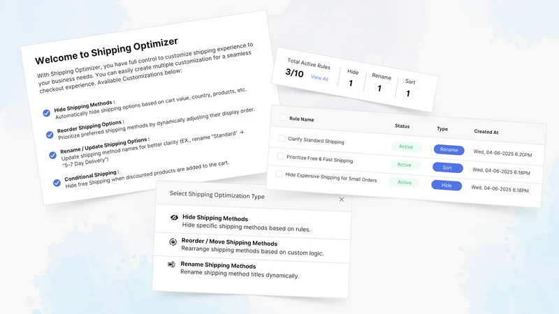 Shipping Optimizer