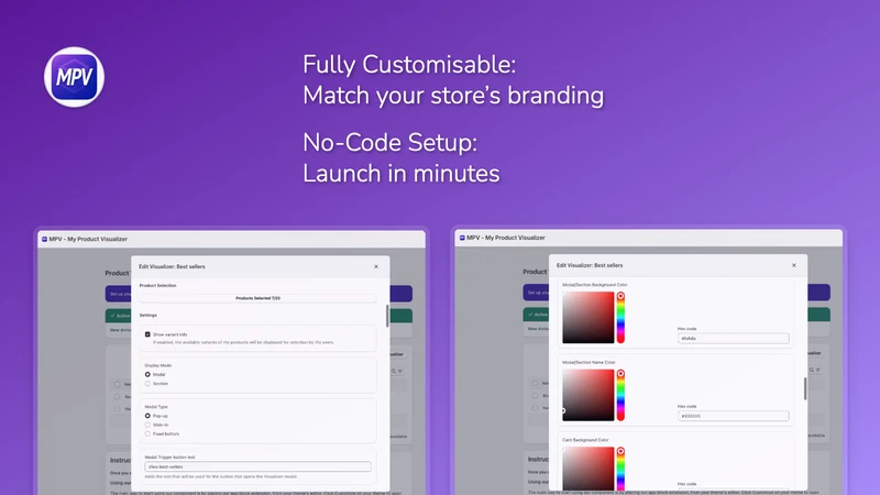 MPV ‑ My Product Visualizer