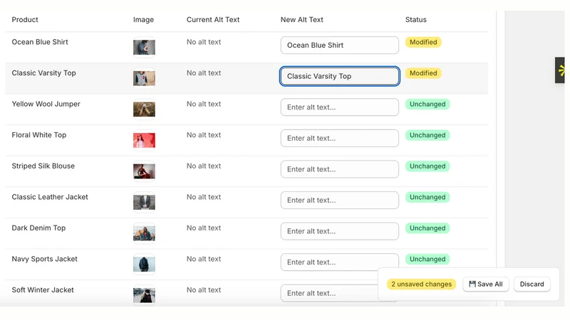 AltMate: Bulk Alt Text Editor