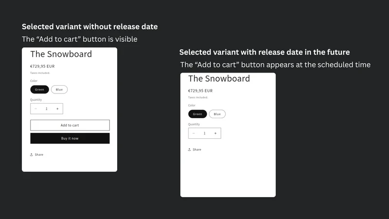 MH Variant Release Schedule