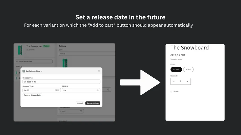 MH Variant Release Schedule