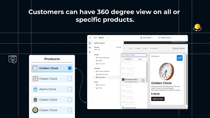 Milople 3D Product View