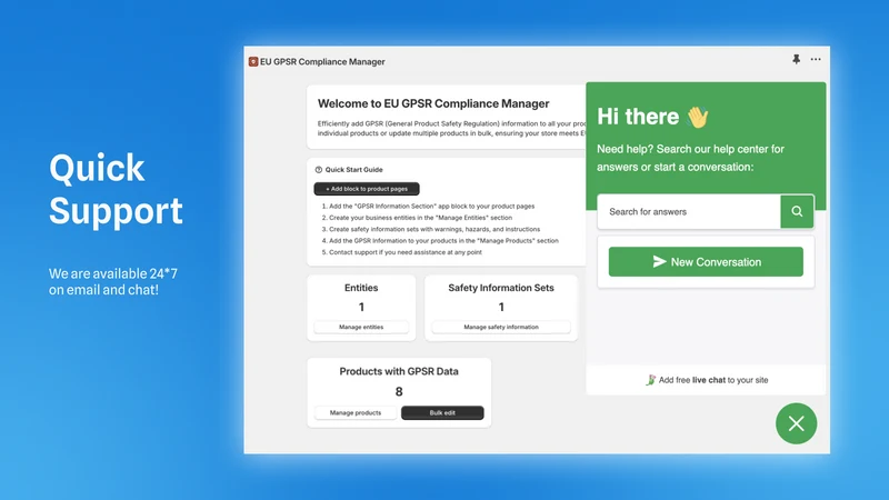 EU GPSR Compliance Manager