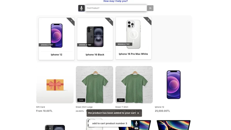 DTEC Voice Shopping Assistant