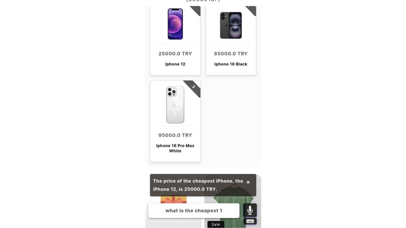 DTEC Voice Shopping Assistant