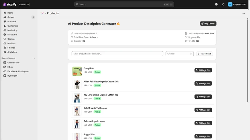 AI SEO Product Description