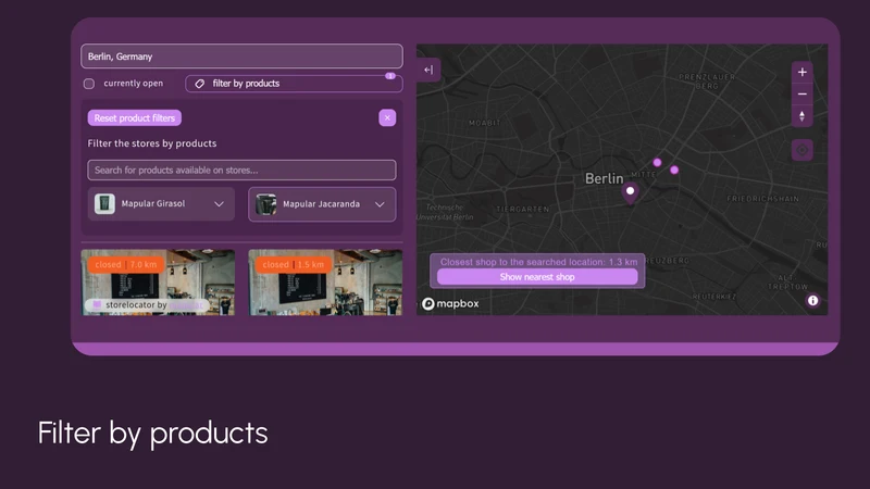 Mapular ‑ Store Locator