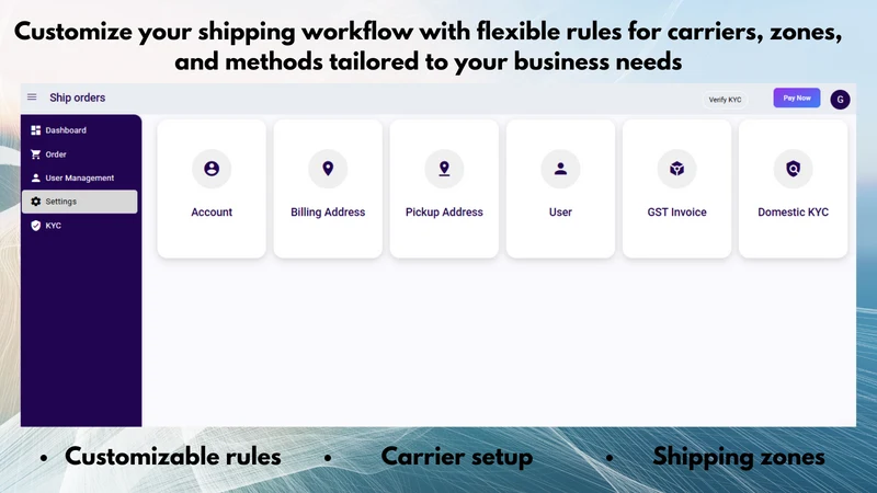 Shiplogix: Smart Shipping