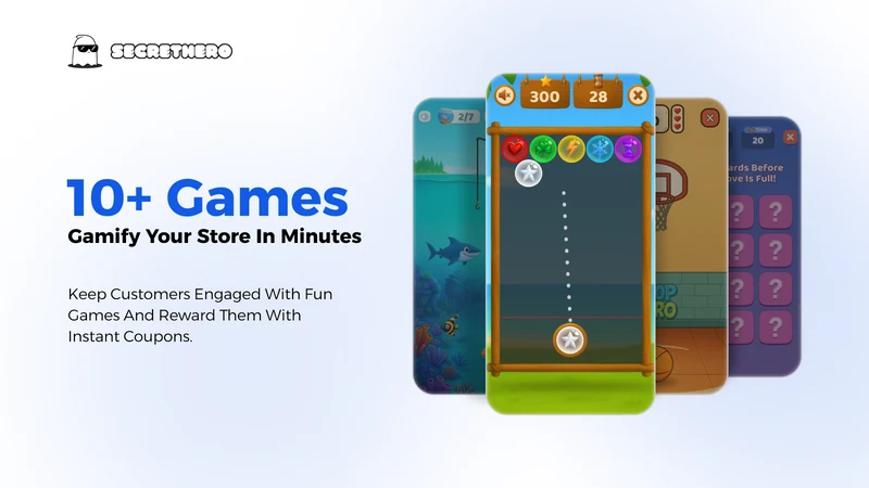 SecretHero Games & Rewards Hub
