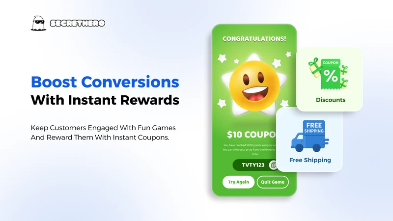 SecretHero Games & Rewards Hub
