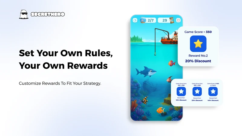SecretHero Games & Rewards Hub