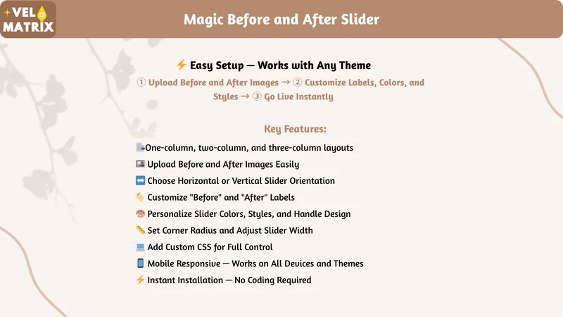 Magic: Before And After Slider