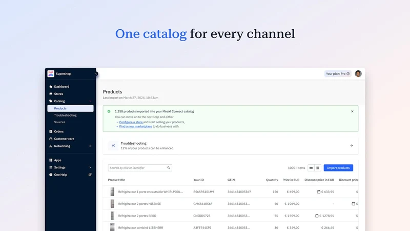 Mirakl Connect