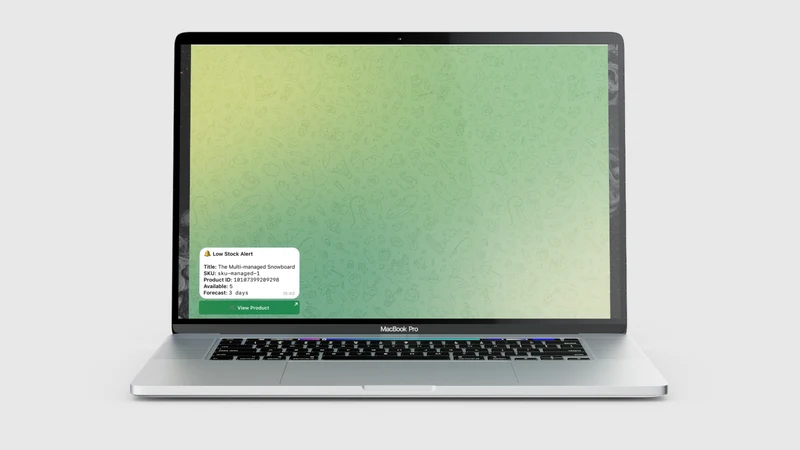 StockMate ‑ Low stock alert