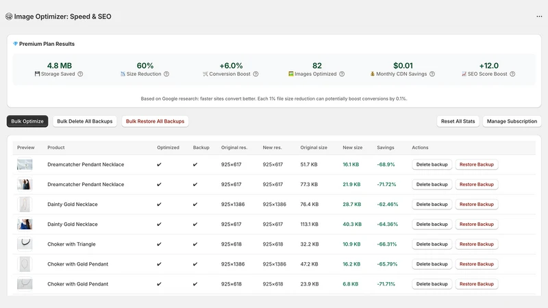 Image Optimizer: Speed & SEO