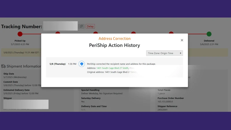 PeriShip: Perishable Shipping