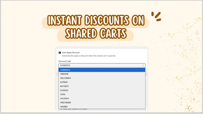 ShareBasket: Save & Share Cart